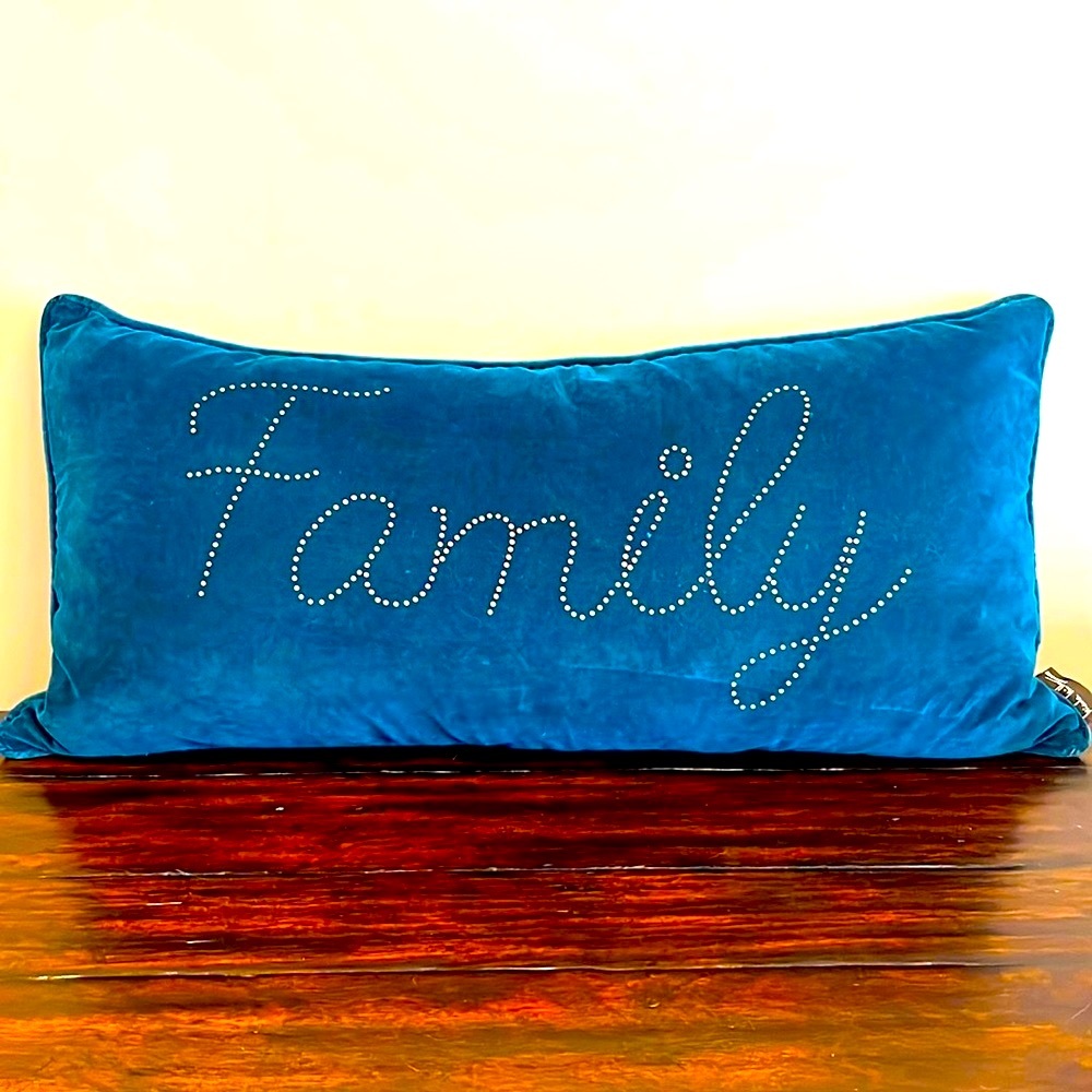 Nicole Miller Home Family Decorative Pillow